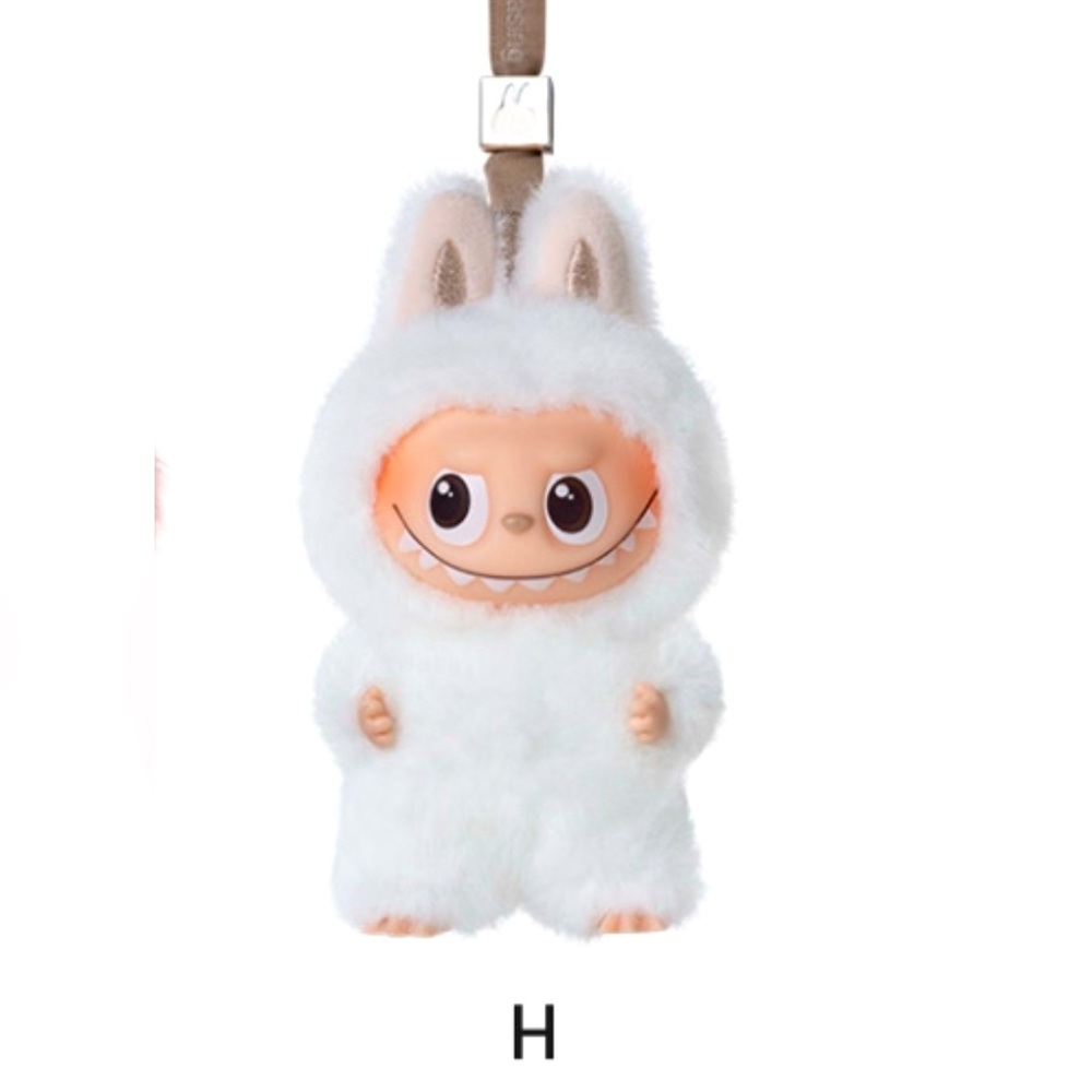 Authentic Pin For Love “H” Plush LABUBU